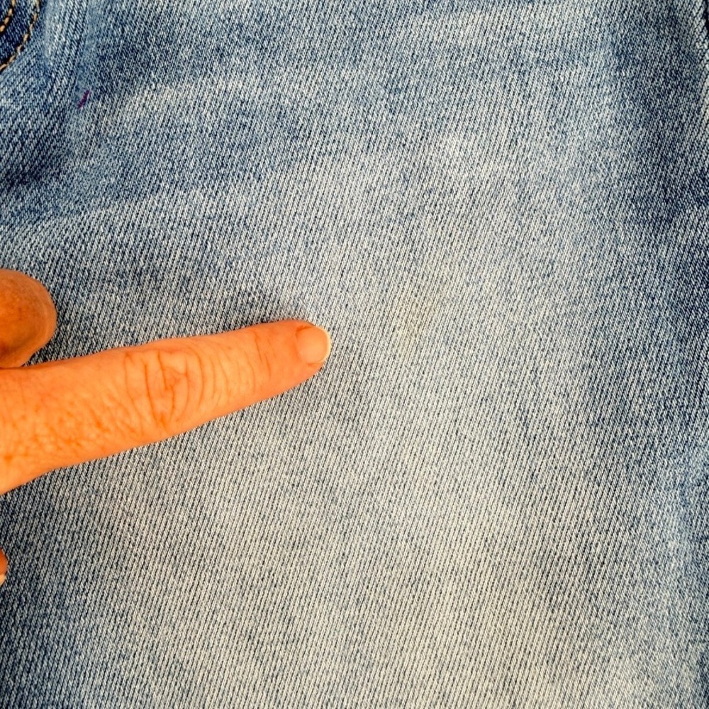 Hidden Jeans High Rise Flare Stretch Denim Size 27 Light Blue Good Condition - Picture 6 of 11